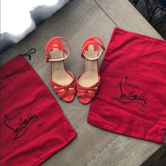 NWOB Christian Louboutin Suede Trezuma San… - Picture 9 of 9